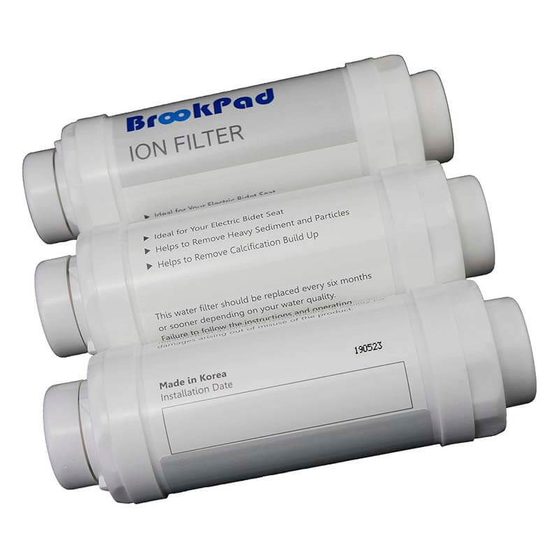 Ion Water Filter for Bidet Toilets - BrookPad United Kingdom